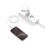 4smarts PrimeCord USB-C til USB-A Kabel 18W - 1.5 m - Hvit
