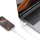 4smarts PrimeCord USB-C til USB-A Kabel 18W - 1.5 m - Hvit