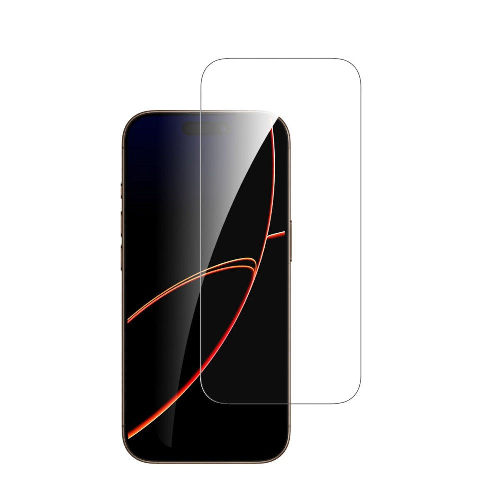 iPhone 17 Pro 4Smarts Second Glass Skjermbeskytter med Monteringsramme - Case-Friendly - Gjennomsiktig