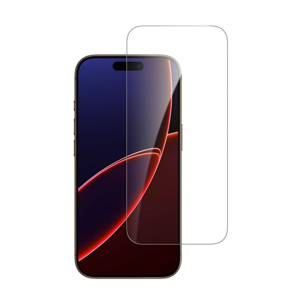 iPhone 17 Pro Max 4Smarts Second Glass Skjermbeskytter med Monteringsramme - Case-Friendly - Gjennomsiktig
