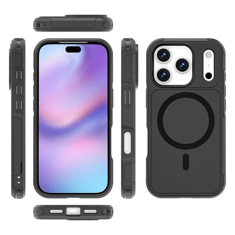 iPhone 17 Pro 4Smarts Defend Deksel - MagSafe Kompatibel - Svart