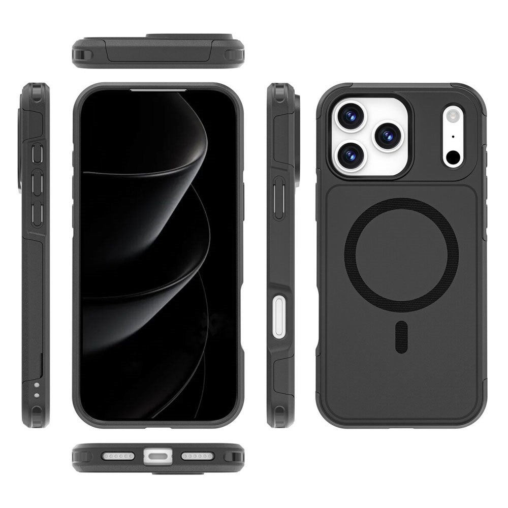 iPhone 17 Pro Max 4Smarts Defend Deksel - MagSafe Kompatibel - Svart