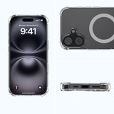 iPhone 17 4Smarts IBIZA Hybrid Deksel - MagSafe Kompatibelt - Gjennomsiktig