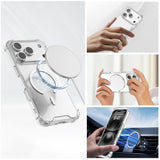 iPhone 17 Pro Max 4Smarts IBIZA Hybrid Deksel - MagSafe Kompatibelt - Gjennomsiktig