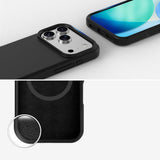iPhone 17 Pro 4Smarts Silikon Deksel – MagSafe Kompatibelt – Svart
