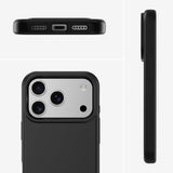 iPhone 17 Pro Max 4Smarts Silikon Deksel – MagSafe Kompatibelt – Svart