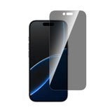 iPhone Air 4Smarts Second Glass Skjermbeskytter med Monteringsramme - Privacy Funksjon - Gjennomsiktig