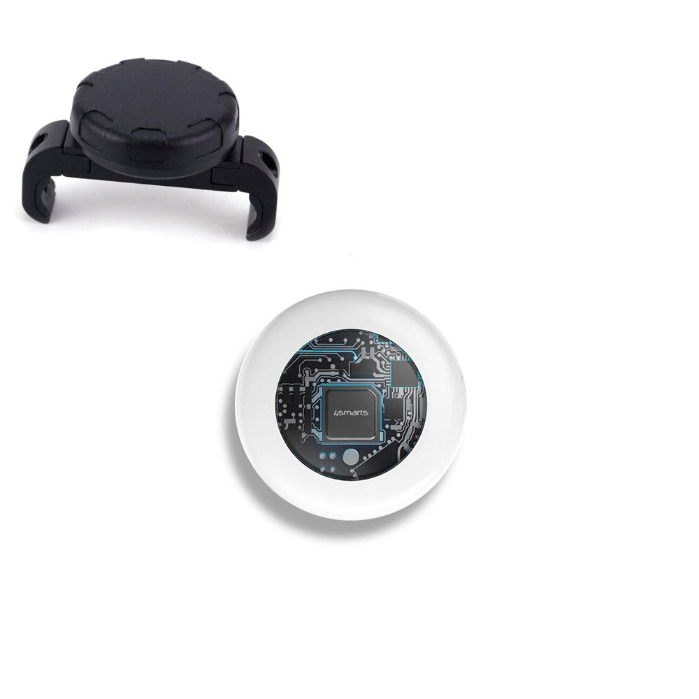 4smarts SkyTag GPS Tracker m. Sadelklemme – Hvit