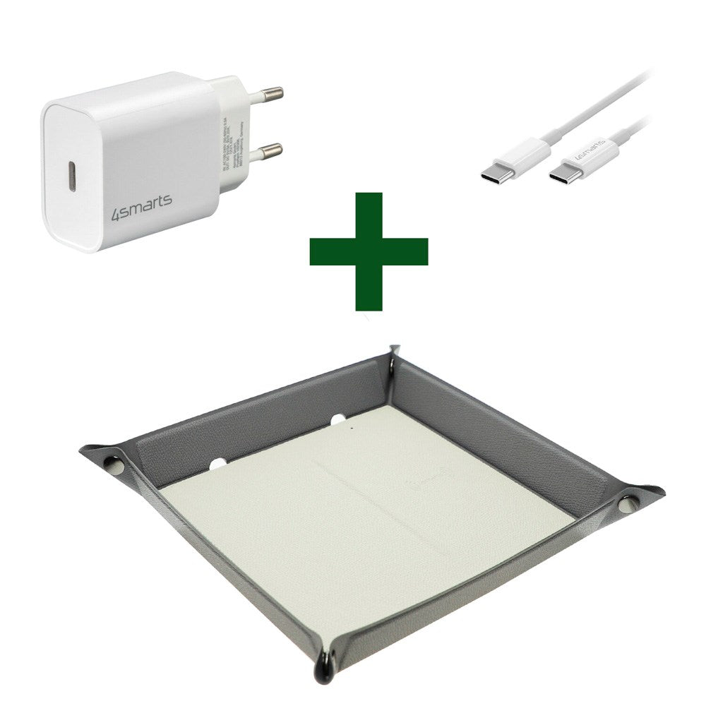 4smarts SmartTray Ladesett - Grå