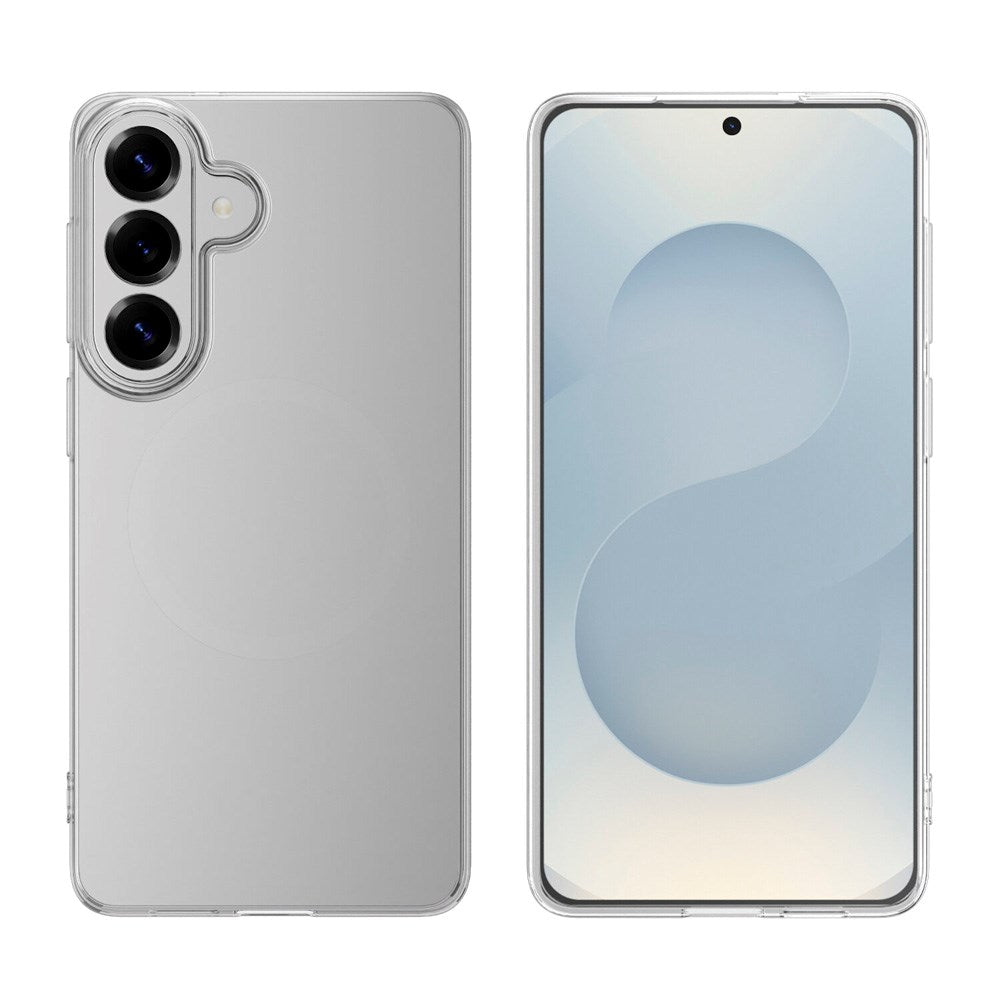 Samsung Galaxy S26+ (Plus) 4smarts 360° Beskyttelsessett m. Deksel & Skjermbeskyttelsesglass - Gjennomsiktig