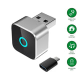 4smarts 2-i-1 Trådløs Adapter for Apple CarPlay & Android Auto – Sølv