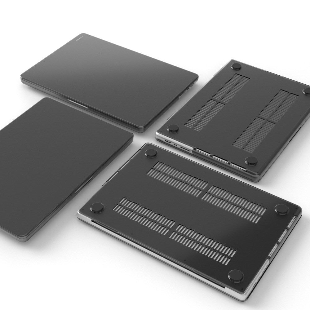 Vonmählen Transparent Case for MacBook Pro M5/M4/M3/M2/M1 (2026-2021) - Gjennomsiktig/Svart