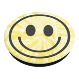 POPSOCKETS PopGrip Tie Dye Smiley  Avtagbart Grep med . Stativfunksjon