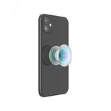 POPSOCKETS PopGrip Avtagbart Grep med Stativfunksjon - Clear Iridescent