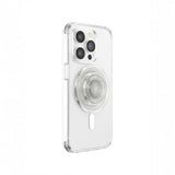 POPSOCKETS PopGrip MagSafe - Stativ og Grep - Clear Glitter