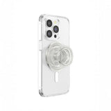 POPSOCKETS PopGrip MagSafe - Stativ og Grep - Clear Glitter