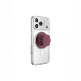 POPSOCKETS Low-Pro MagSafe med Stativfunksjon - Burgundy