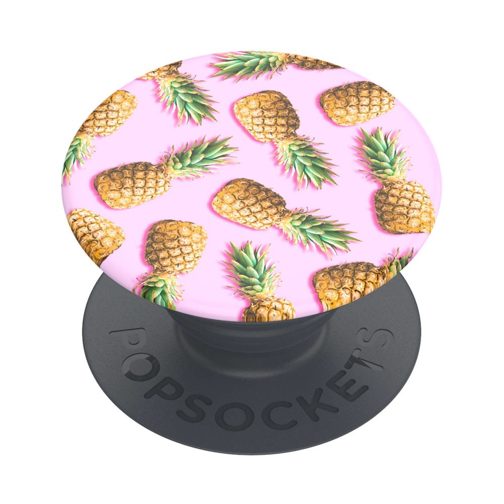 POPSOCKETS Basic Grip med Stativfunksjon - Pineapple Palooza