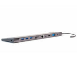 4smarts 11-i-1 USB-C Hub & Universal Tablet / Laptop Stativ - Grå