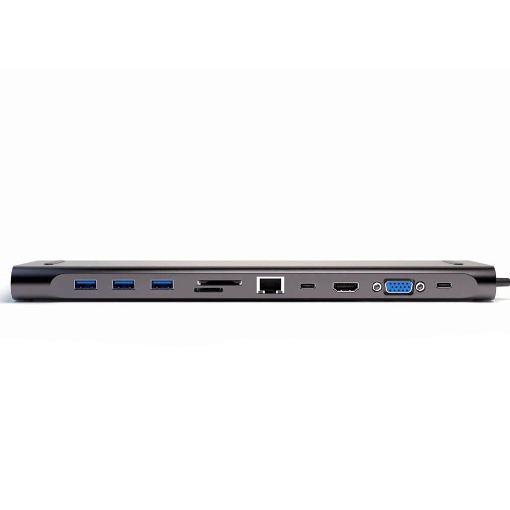 4smarts 11-i-1 USB-C Hub & Universal Tablet / Laptop Stativ - Grå