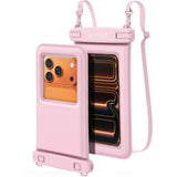 Tech-Protect Flytende Vanntett Etui - Maks.: 185 x 110 mm - Rosa