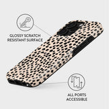 Burga iPhone 16 Pro Tough Fashion Deksel - Almond Latte