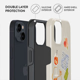 Burga iPhone 14 Tough Fashion Deksel - Seaside Muse