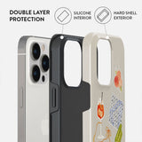 Burga iPhone 14 Pro Tough Fashion Deksel - Seaside Muse
