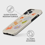 Burga iPhone 14 Pro Tough Fashion Deksel - Seaside Muse
