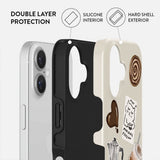 Burga iPhone 16 Tough Fashion Deksel - Oat Milk Please