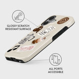 Burga iPhone 16 Tough Fashion Deksel - Oat Milk Please