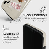 Burga iPhone 15 Pro Tough Fashion Deksel - Oat Milk Please