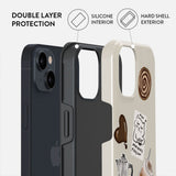 Burga iPhone 14 Tough Fashion Deksel - Oat Milk Please