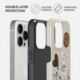 Burga iPhone 14 Pro Tough Fashion Deksel - Oat Milk Please
