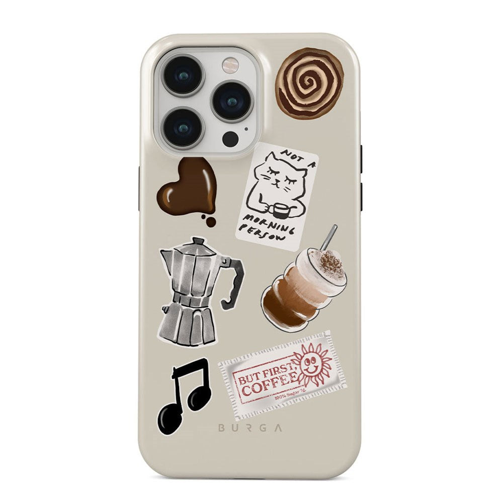 Burga iPhone 14 Pro Tough Fashion Deksel - Oat Milk Please