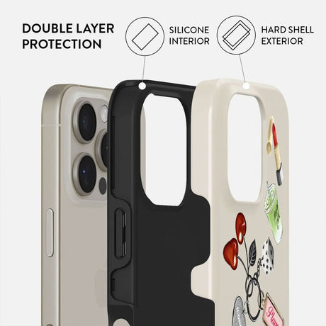Burga iPhone 16 Pro Tough Fashion Deksel - It Girl