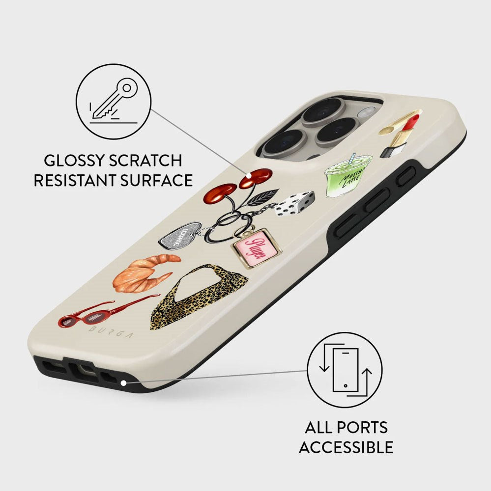 Burga iPhone 16 Pro Tough Fashion Deksel - It Girl