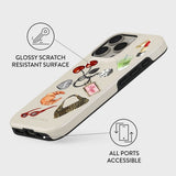Burga iPhone 16 Pro Tough Fashion Deksel - It Girl