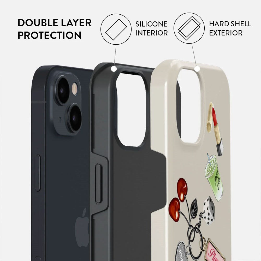 Burga iPhone 15 Tough Fashion Deksel - It Girl