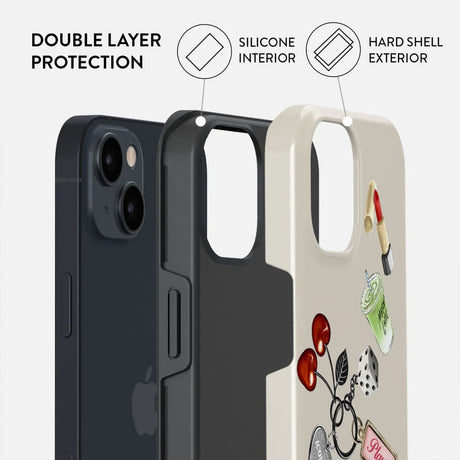 Burga iPhone 15 Tough Fashion Deksel - It Girl