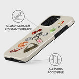 Burga iPhone 15 Pro Tough Fashion Deksel - It Girl
