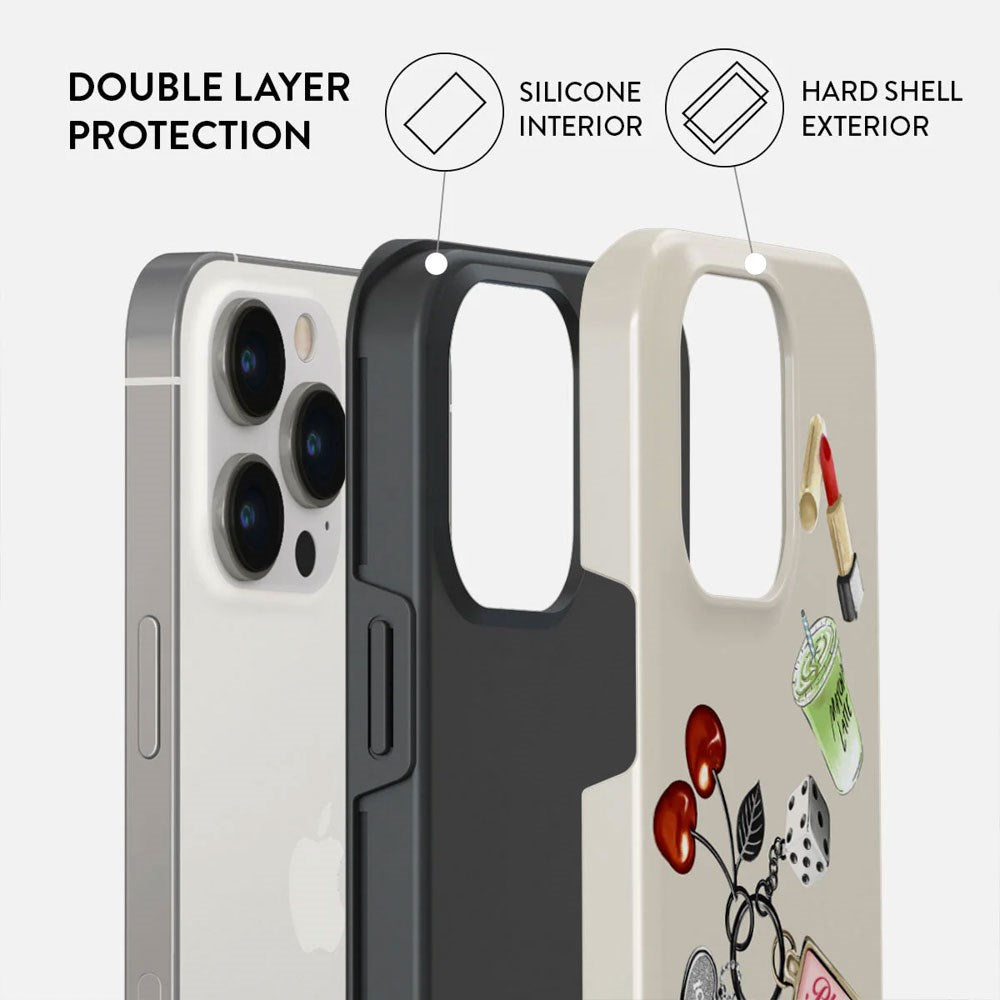 Burga iPhone 14 Pro Tough Fashion Deksel - It Girl