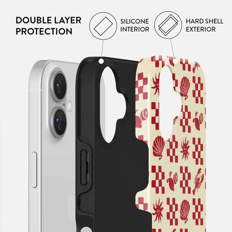 Burga iPhone 16 Tough Fashion Deksel - Ciao