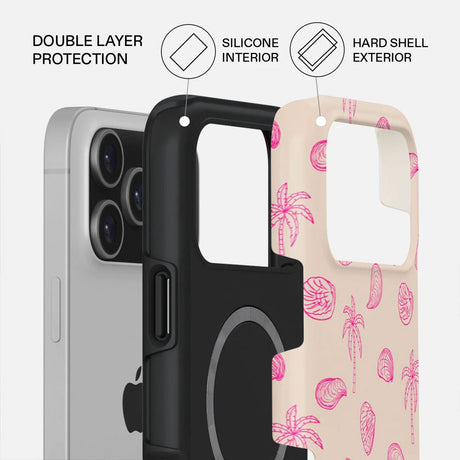 Burga iPhone 17 Pro Max Tough Fashion Deksel - MagSafe Kompatibel - Beach Please