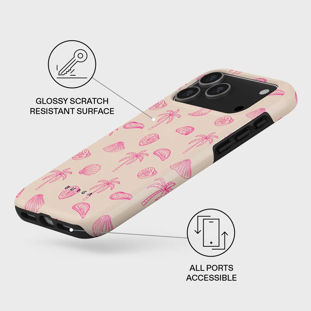 Burga iPhone 17 Pro Max Tough Fashion Deksel - MagSafe Kompatibel - Beach Please