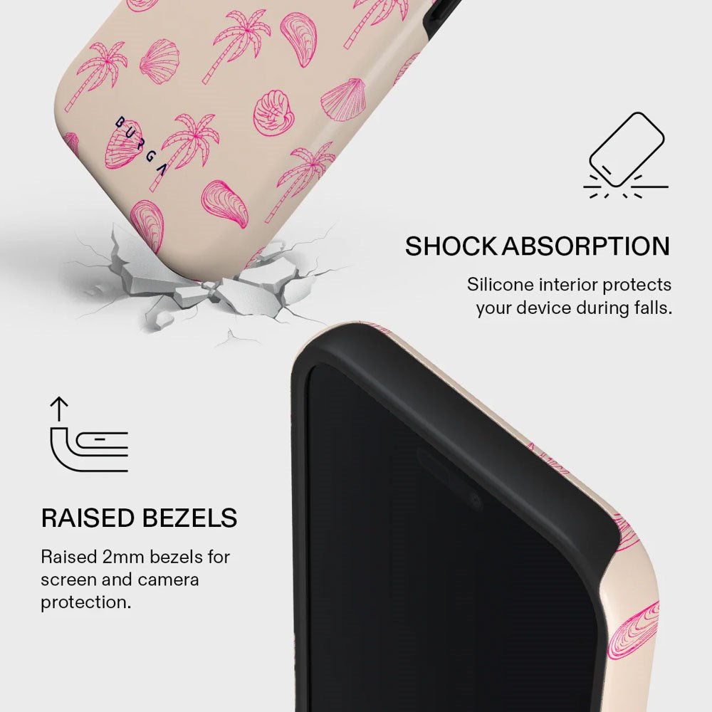 Burga iPhone 17 Pro Max Tough Fashion Deksel - MagSafe Kompatibel - Beach Please