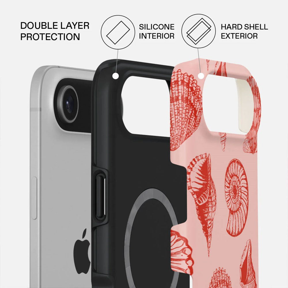 Burga iPhone Air Tough Fashion Deksel - MagSafe Kompatibel - Coastal Treasure