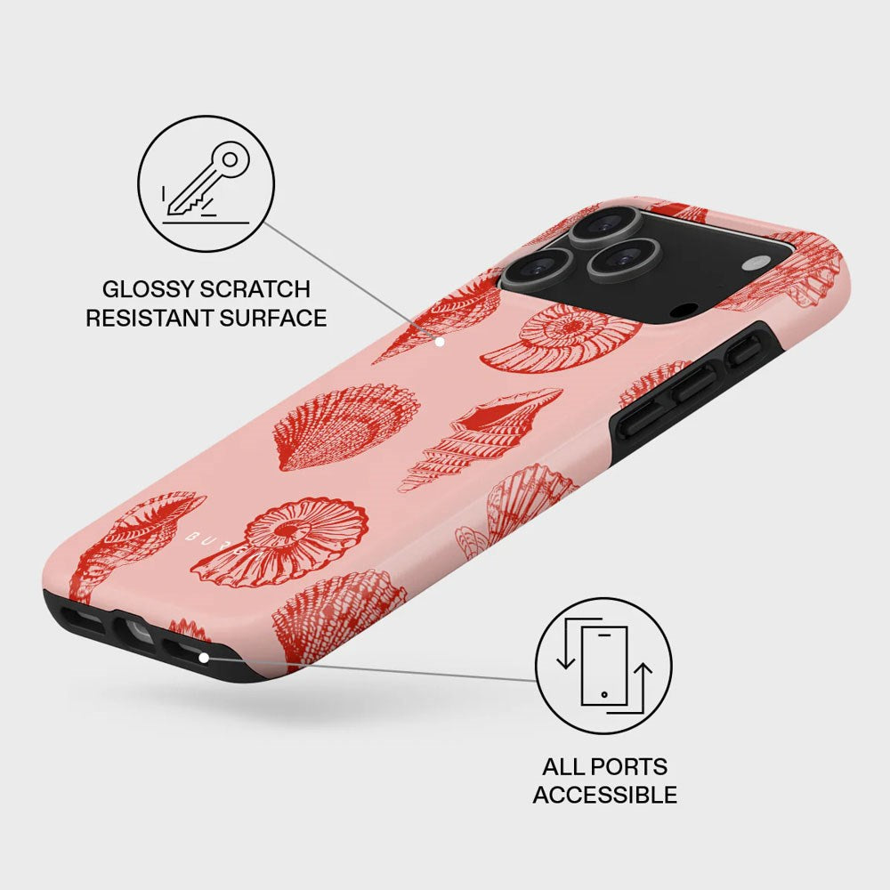 Burga iPhone 17 Pro Max Tough Fashion Deksel - MagSafe Kompatibel - Coastal Treasure