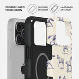 Burga iPhone 17 Pro Max Tough Fashion Deksel - MagSafe Kompatibel - Derby Race