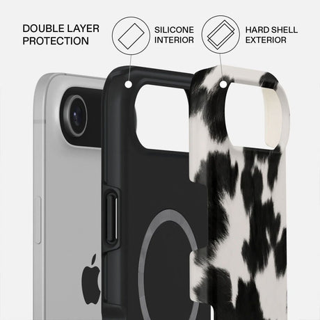 Burga iPhone Air Tough Fashion Deksel - MagSafe Kompatibel - Achromatic